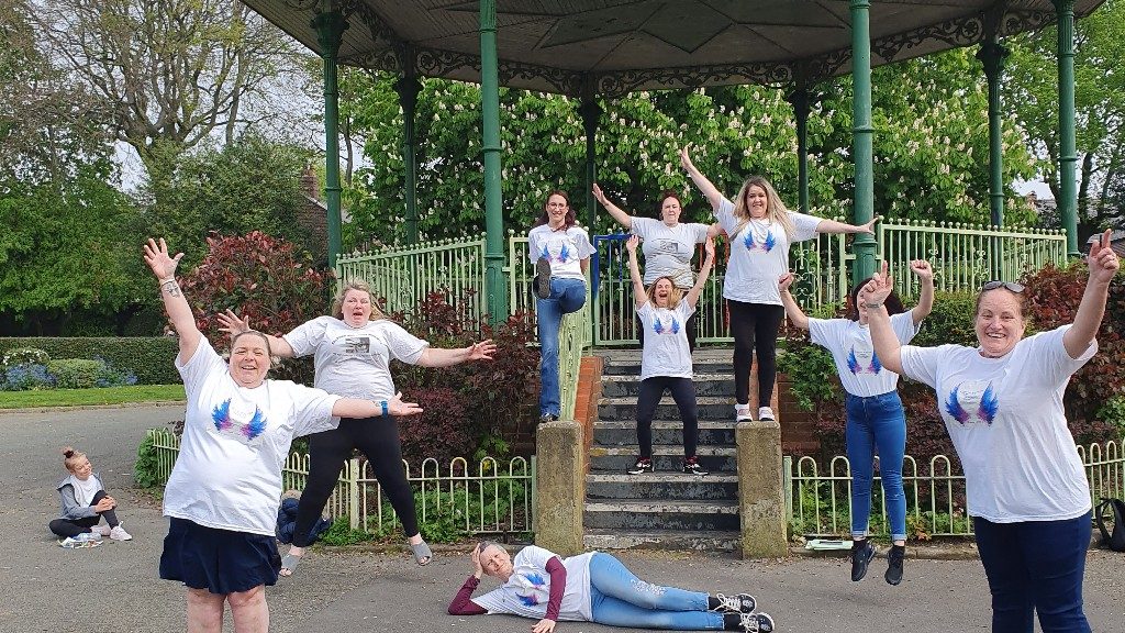 Survivor project volunteers